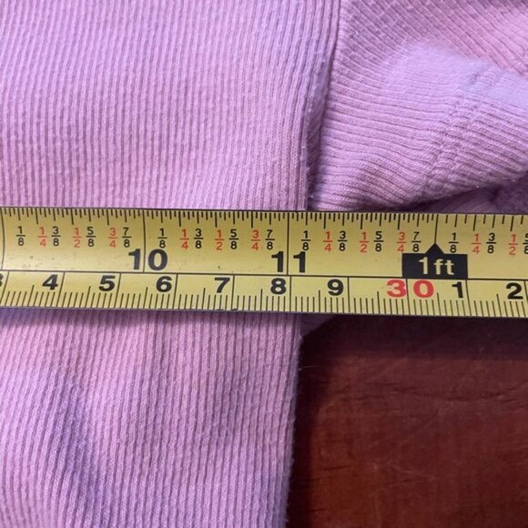 TNA Light Pink Ribbed Cropped Shirt - Picture 5 of 10